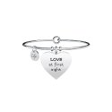 Kidult - Bracciale Cuore - Amore A Prima Vista - Acciaio