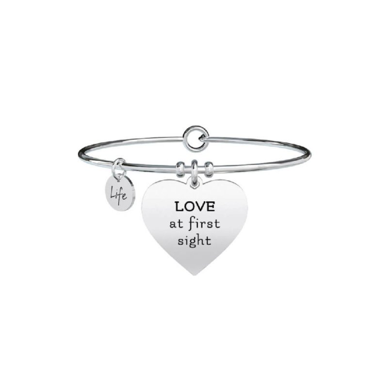 Kidult - Bracciale Cuore - Amore A Prima Vista - Acciaio