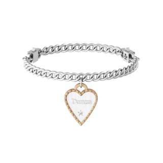 Kidult - Bracciale Cuore | Danza - Acciaio - Free Time