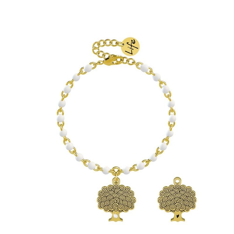 Kidult - Bracciale Albero | Amore - Acciaio - Nature