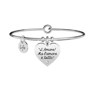 Kidult - Bracciale L’Amore | Dostoevskij - Acciaio - Love