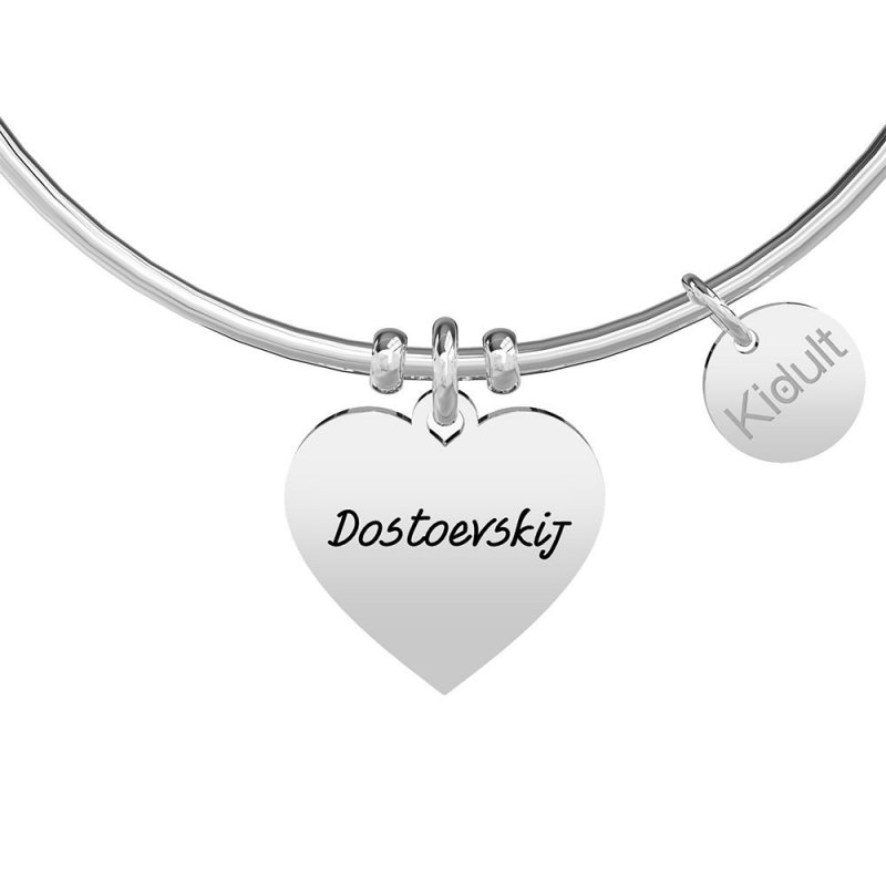 Kidult - Bracciale L’Amore | Dostoevskij - Acciaio - Love