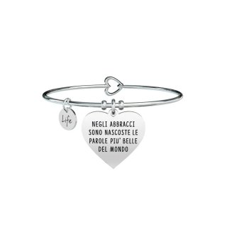 Kidult - Bracciale Cuore - Acciaio - Love