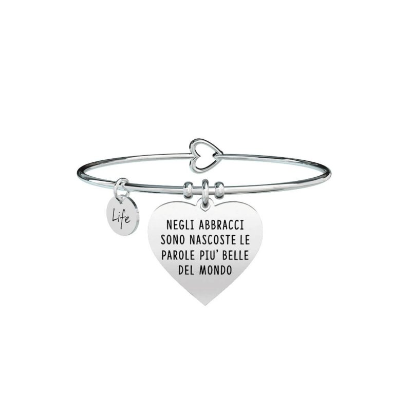 Kidult - Bracciale Cuore - Acciaio - Love