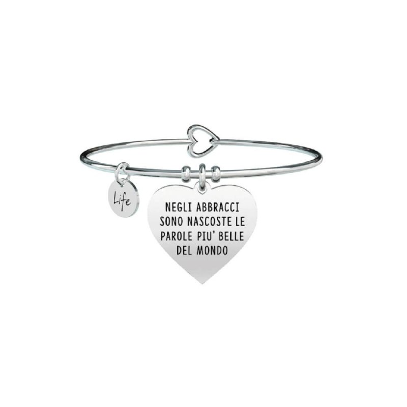 Kidult - Bracciale Cuore - Acciaio - Love