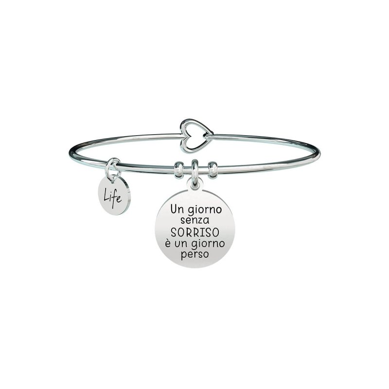 Kidult - Bracciale Un Giorno Senza Sorriso - Philosophy - Acciaio