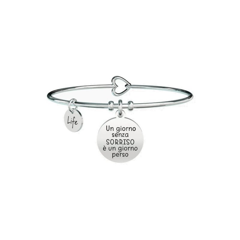 Kidult - Bracciale Un Giorno Senza Sorriso - Philosophy - Acciaio