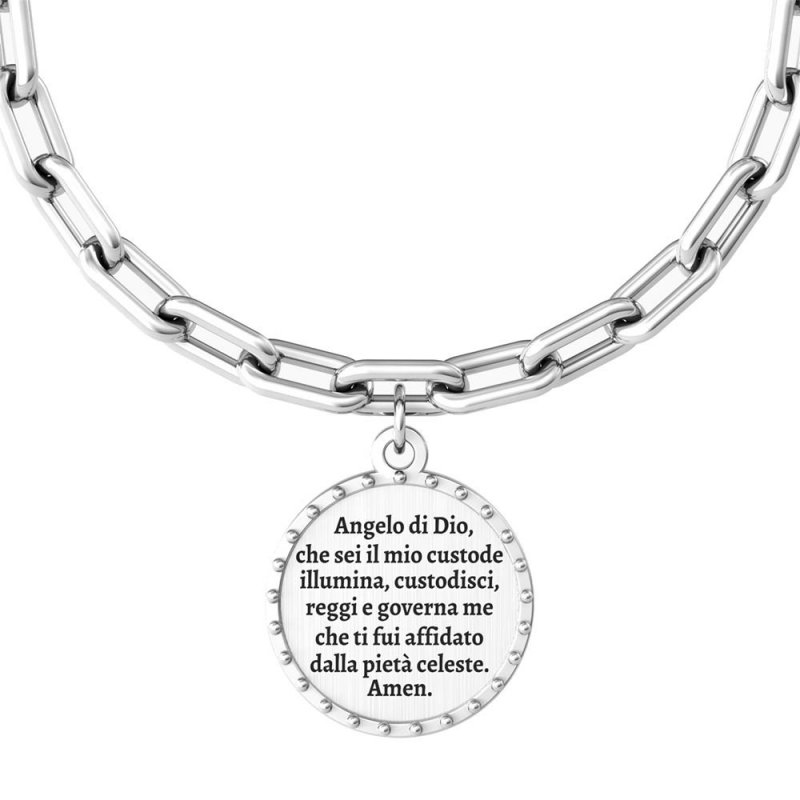 Kidult - Bracciale Angelo Di Dio - Acciaio - Spirituality