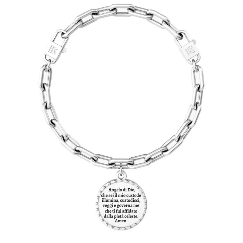 Kidult - Bracciale Angelo Di Dio - Acciaio - Spirituality