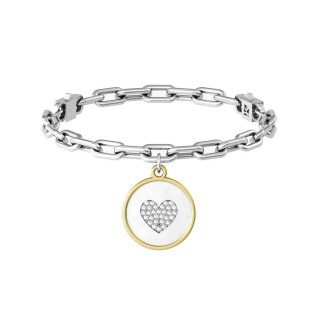 Kidult - Bracciale Cuore | Mamma - Acciaio - Family