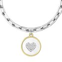Kidult - Bracciale Cuore | Mamma - Acciaio - Family