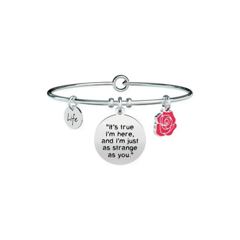 Kidult - Bracciale It’S True I’M Here… - Acciaio - Frida Kahlo