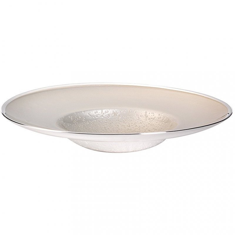 Ottaviani - Centrotavola Luna - Vetro - Bianco