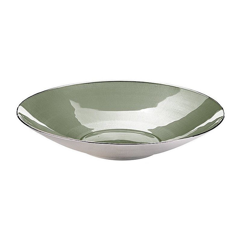 Ottaviani - Centrotavola Verde - Vetro - Collezione Seta