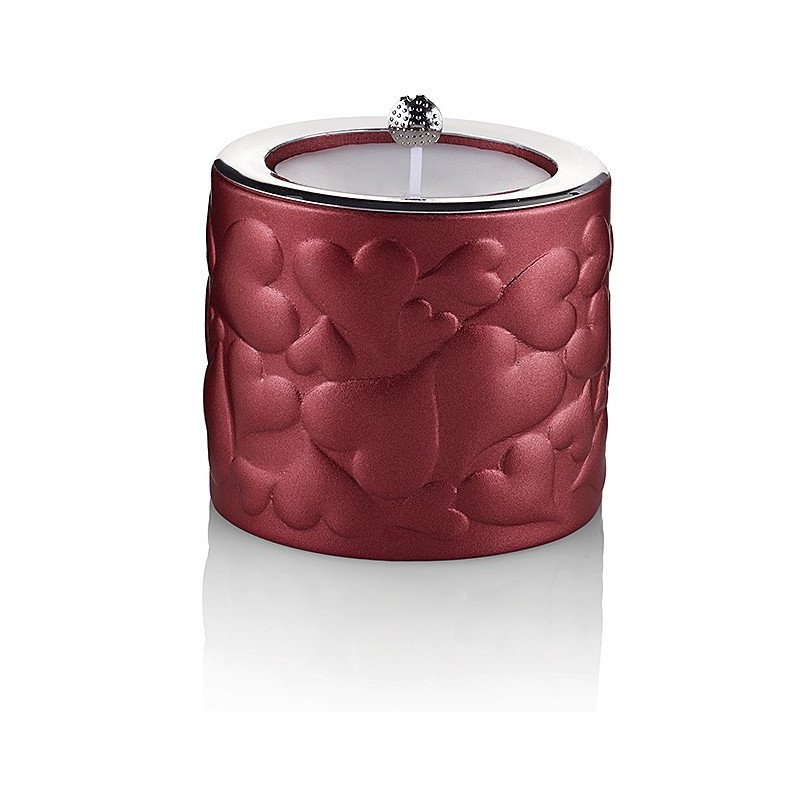 Ottaviani - Candela Cuori - Resina - Rosso