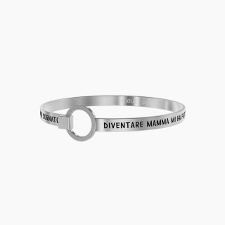 Kidult - Bracciale Diventare Mamma - Acciaio - Special Moments