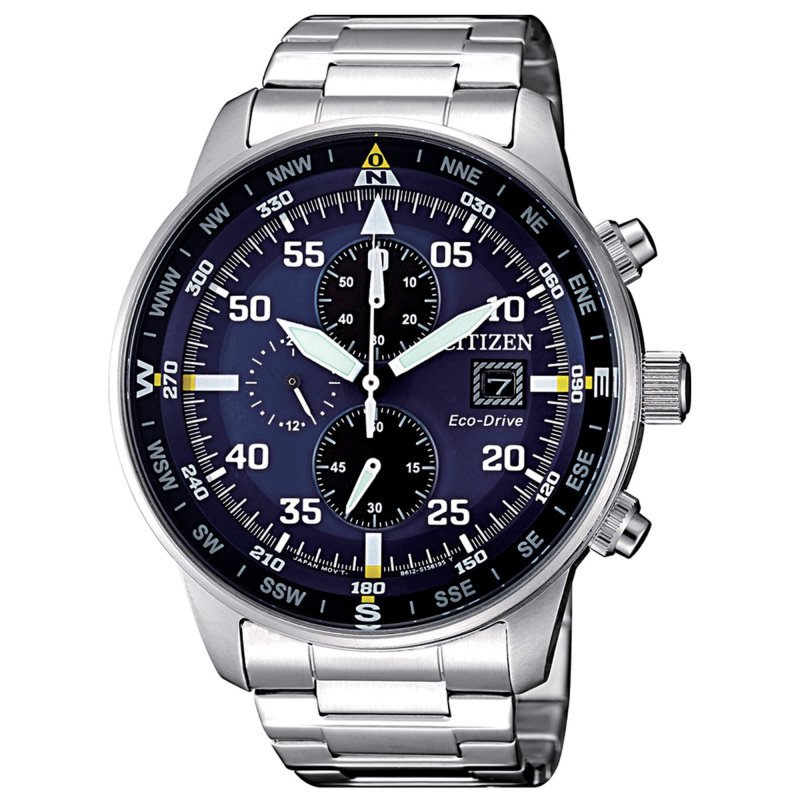 Citizen - Aviator Crono - Uomo - Acciaio