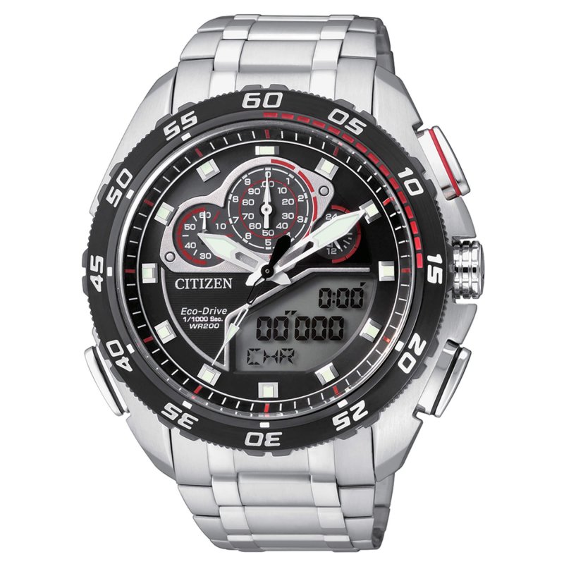 Citizen - Orologio Crono Millesimo - Uomo - Acciaio