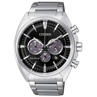 Citizen - Orologio Metropolitan Crono - Uomo - Acciaio