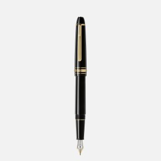 Montblanc - Stilografica Meisterstück - Nero - Oro