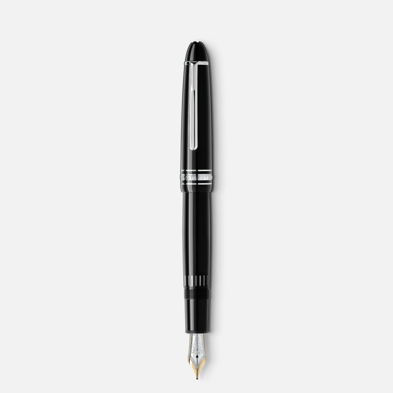 Montblanc - Stilografica Meisterstück - Nero - Resina