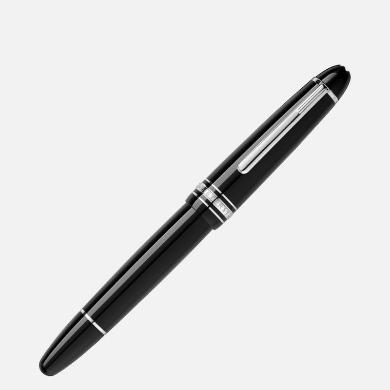 Montblanc - Stilografica Meisterstück - Nero - Resina