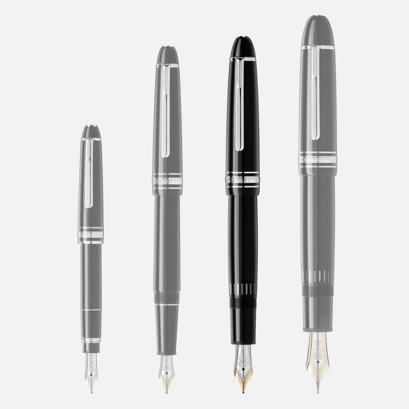Montblanc - Stilografica Meisterstück - Nero - Resina