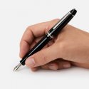Montblanc - Stilografica Meisterstück - Nero - Resina