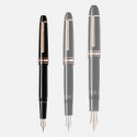 Montblanc - Stilografica Meisterstück - Nero - Oro Rosa