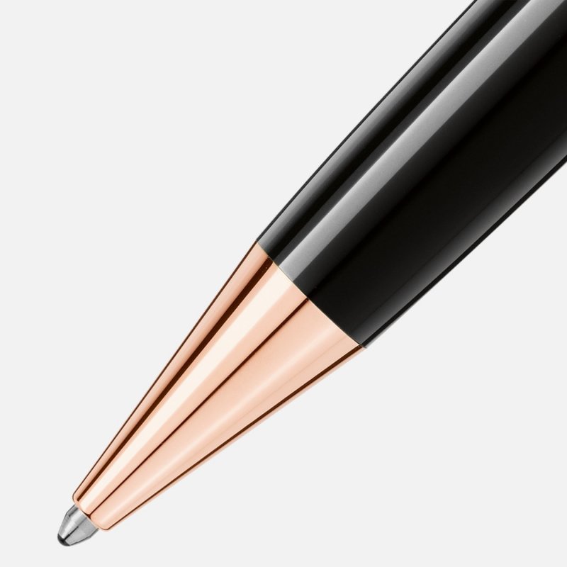 Montblanc - Penna Meisterstück - Oro Rosa - Nero