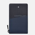 Montblanc - Borsa A Busta Mini - Pelle Blu - Elegante