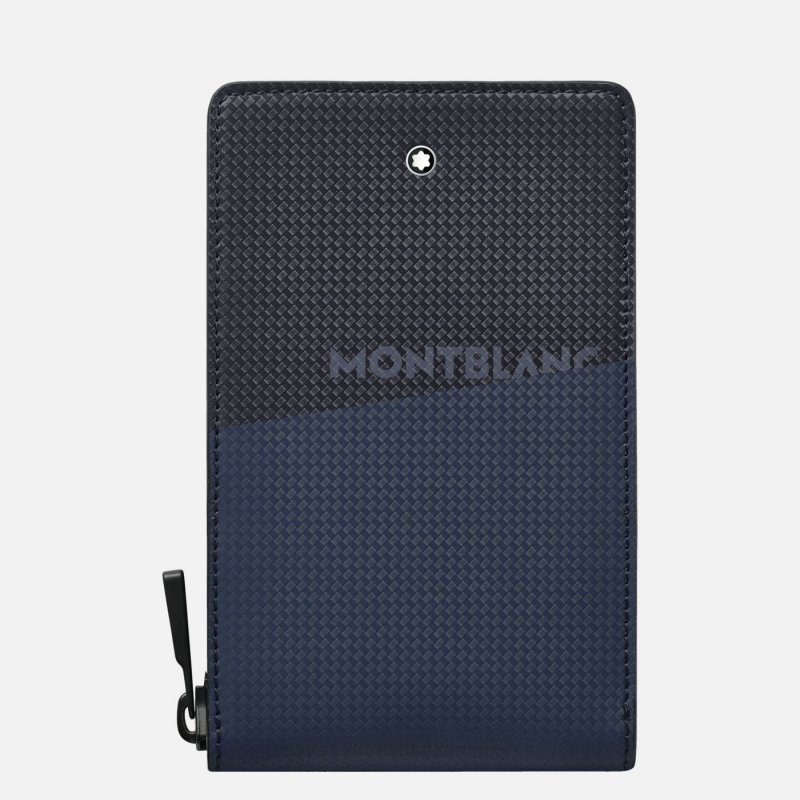Montblanc - Borsa A Busta Mini - Pelle Blu - Elegante