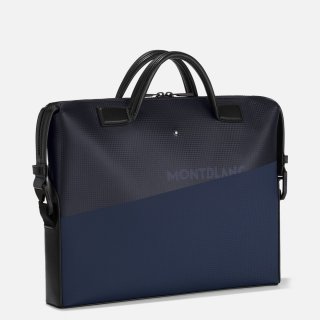 Montblanc - Borsa Portadocumenti - Blu - Vacchetta