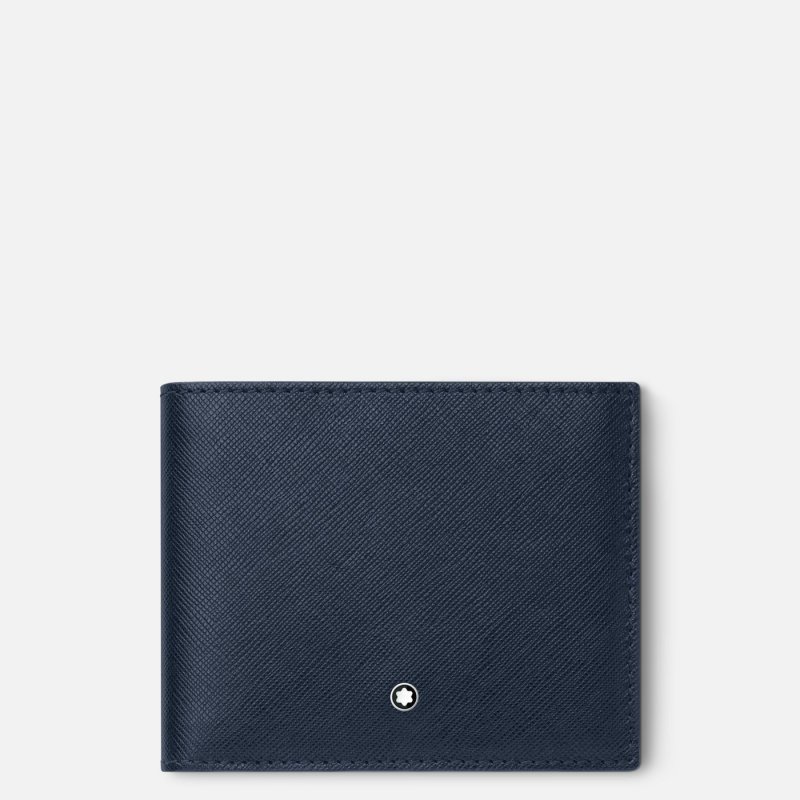 Montblanc - Portafoglio Sartorial - Blu - Pelle Di Vitello