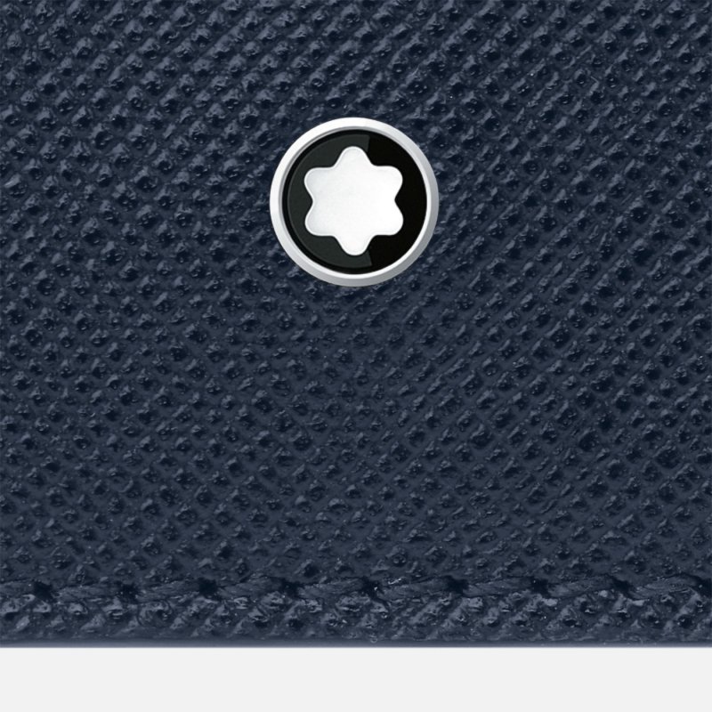 Montblanc - Portafoglio Sartorial - Blu - Pelle Di Vitello