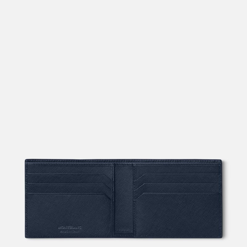 Montblanc - Portafoglio Sartorial - Blu - Pelle Di Vitello