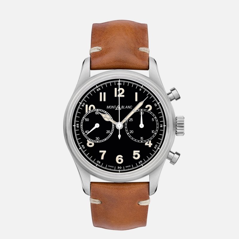 Montblanc - 1858 Automatic Chronograph - Acciaio