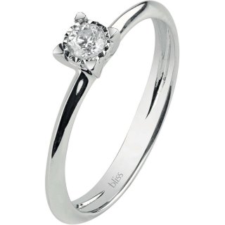 Bliss - Anello Norma - Oro Bianco - Diamante