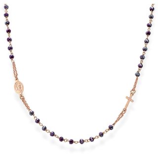 Amen - Collana Crora3 - Argento - Cristallo