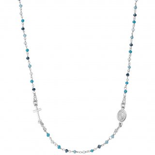 Amen - Collane Cro25B - Argento - Donna