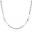 Amen - Collane Cro25B - Argento - Donna