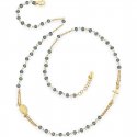 Amen - Collana Rosario - Argento - Cristallo