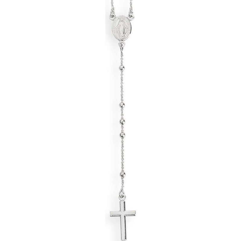Amen - Collana Rosario - Argento - Donna