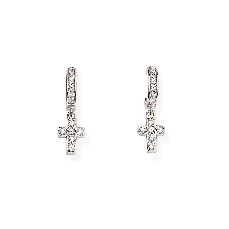 Orecchini Donna Gioielli Amen Croci - EBCBB