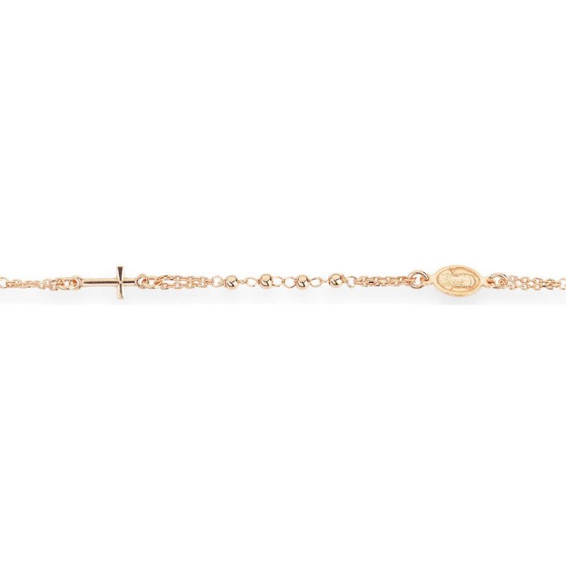 Amen - Bracciale Rosario - Donna - Acciaio