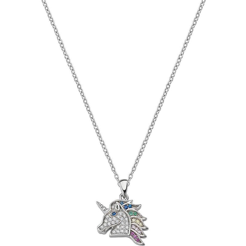 Amen - Collana Donna - Argento 925 - Zirconi