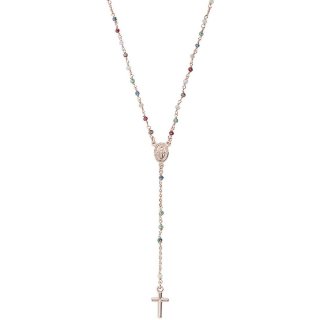 Amen - Collana Rosario Donna - Argento 925