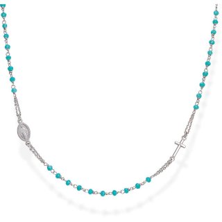 Amen - Collana Rosari - Argento 925 - Donna