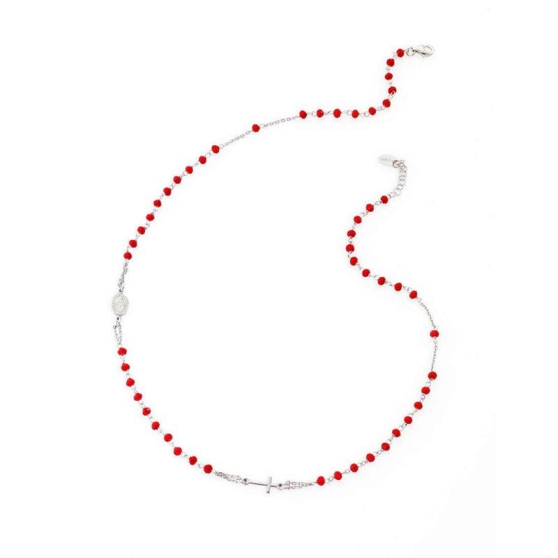 Amen - Collana Donna Gioielli - Rosario - Crobr3