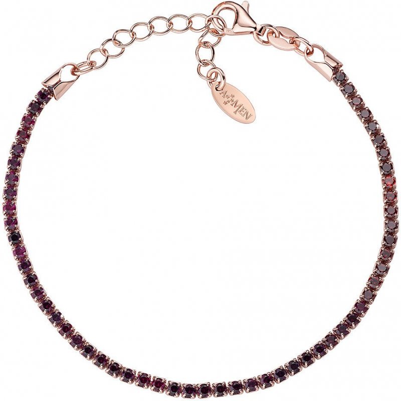 Bracciale Tennis Donna Argento 925 Gioiello Amen Tennis